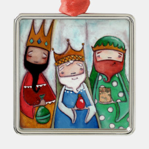 Natividad tres reyes - ornamento superior