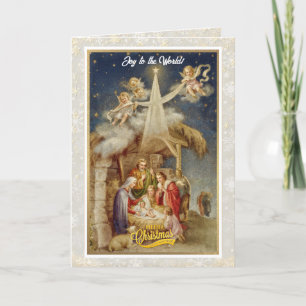 Natividad Vintage Navidad I Clásico Religioso