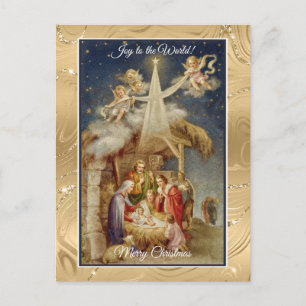 Natividad Vintage Navidad I Clásico Religioso
