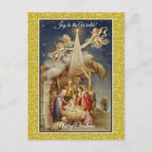 Natividad Vintage Navidad I Clásico Religioso