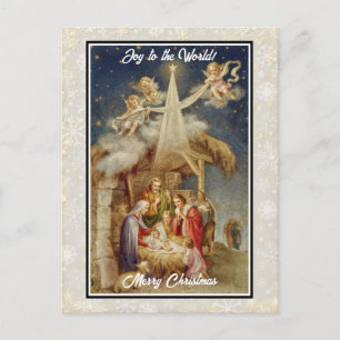 Natividad Vintage Navidad I Clásico Religioso