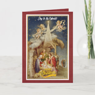Natividad Vintage Navidad I Clásico Religioso
