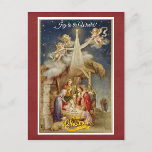 Natividad Vintage Navidad I Clásico Religioso
