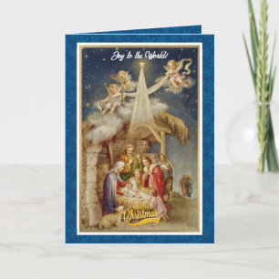 Natividad Vintage Navidad I Religioso Clásico