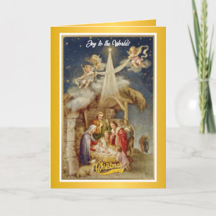 Natividad Vintage Navidad I Religioso Clásico