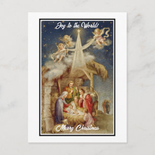 Natividad Vintage Navidad I Religioso Clásico