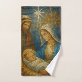 Nativity Stained Glass Mosaic | Holy Family