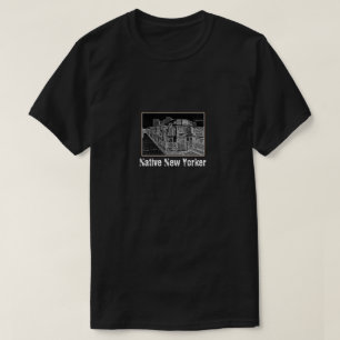 Nativo New Yorker (edición del metro) Una camiseta