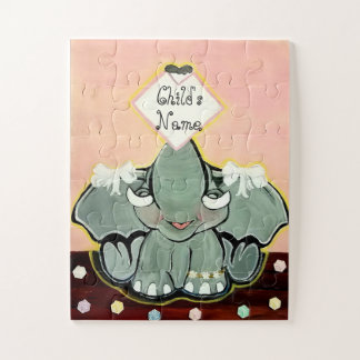 Natosha, el juego del rompecabezas del elefante Sp