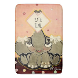 Natosha, la alfombra elefante Bath Mat