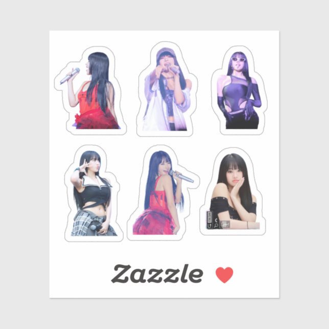 Natty Kiss Of Life Vinyl Pegatina Pack (Hoja)