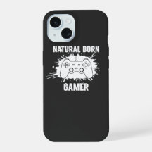 ​Natural Born Gamer - Splatter Style Gaming T-Shir