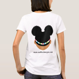 Natural yo camiseta Delantera-n-Detrás