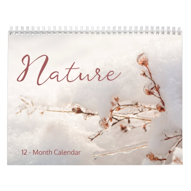 NATURALEZA 12 - Calendario estacional de un mes (Tapa)