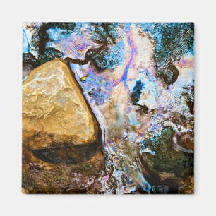 naturaleza abstracta agua quieta imán