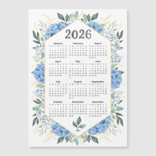 Naturaleza de 2026 Vegetación Botánica Azul