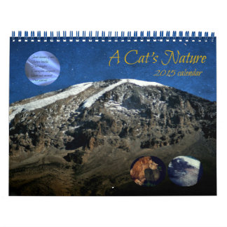 Naturaleza de un gato - Calendario 2015