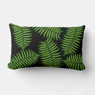 naturaleza moderna almohada de tiro con arco negro