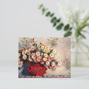 Naturaleza muerta con Crisantemos de Claude Monet