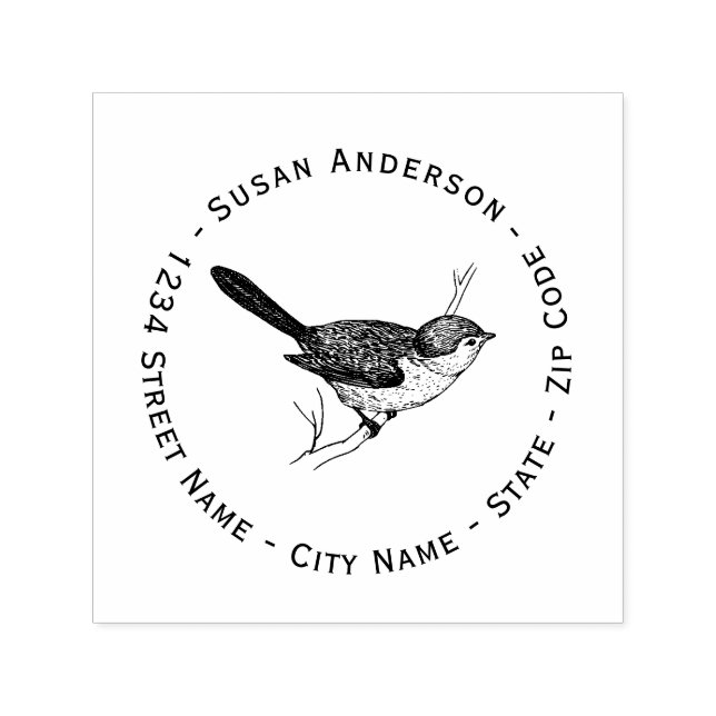 Naturaleza - Sello de la dirección de retorno de B (Diseño)