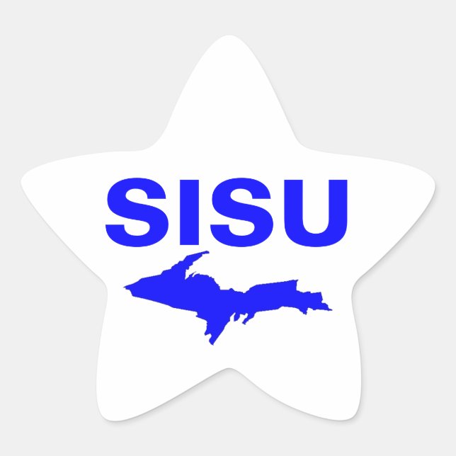 Naturaleza y espíritu del pegatina SISU del pueblo (Anverso)