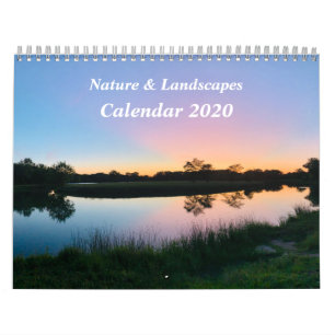 Naturaleza y paisajes Calendario 2020