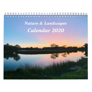 Naturaleza y paisajes Calendario 2020
