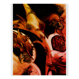 "Naturaleza yuxtapuesta", Poster brillante