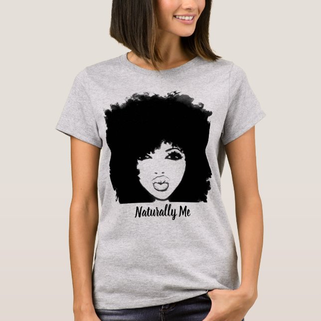 Naturalmente yo camiseta (Anverso)