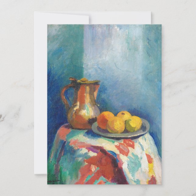 Nature Morte Au Pichet En Cuivre | Henri Manguin (Anverso)