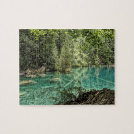 Naturpark Blausee Lake Jigsaw Puzzle