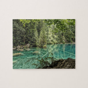 Naturpark Blausee Lake Jigsaw Puzzle