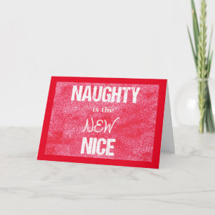 Naughty es la nueva tarjeta de vacaciones de los N