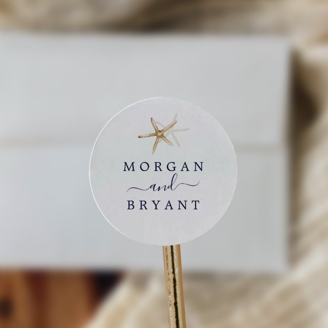 Náutica moderna | Sellos para sobres de Boda de pe (Subido por el creador)