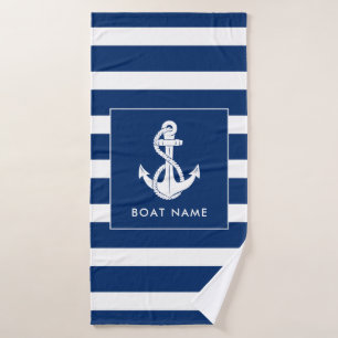 Nautical Boat Swag Ancla Blanca Personalizado