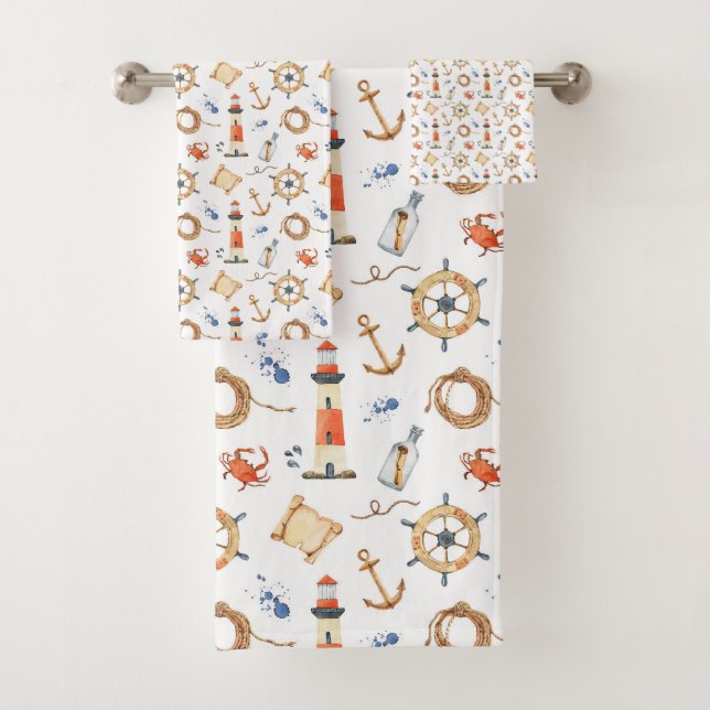 Nautical Custom Name Navy Blue (In situ)