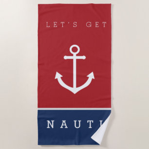 Nautical vamos a conseguir toalla de playa nauti c