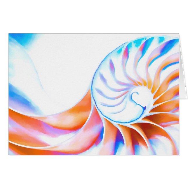 Nautilus colorido (Anverso (Horizontal))