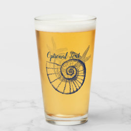 Nautilus Seashell & Starfish Marine Life Personali