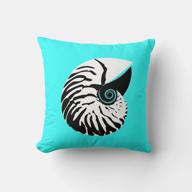 Nautilus shell tirando almohada (Anverso)