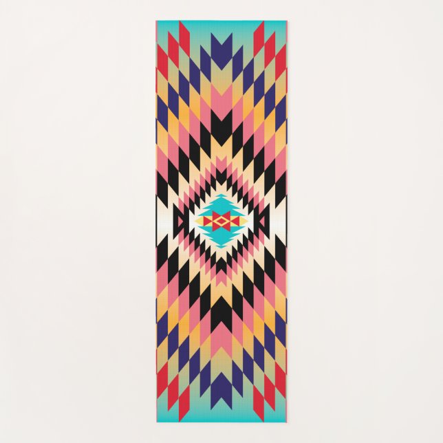 Navajo Design-7 Yoga Mat (Anverso)