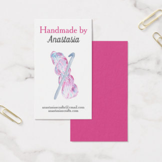 Nave crochet rosa hecha a mano