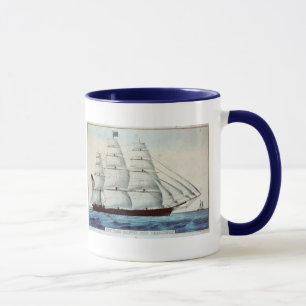 Nave de podadoras de Nueva York - taza de cerámic