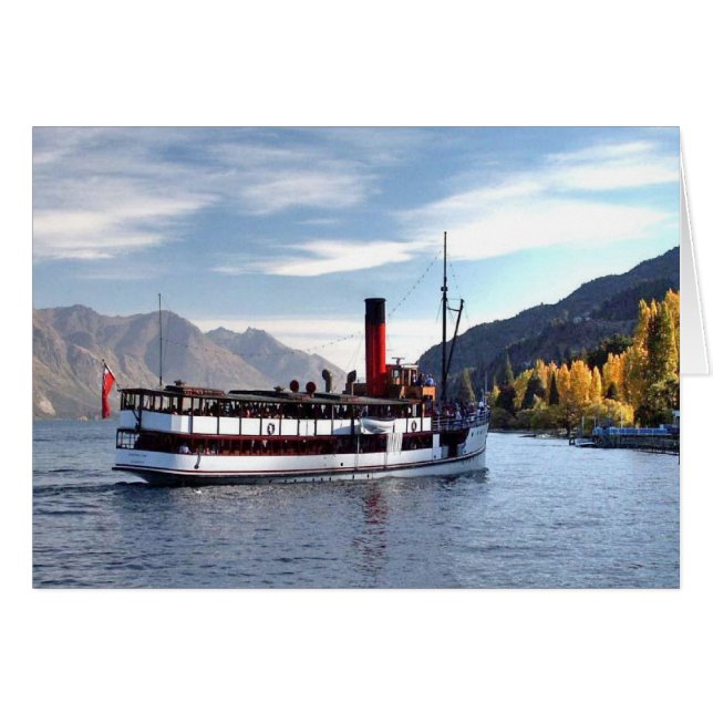 Nave de vapor de TSS Earnslaw 1912 (Anverso (Horizontal))