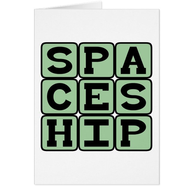 Nave espacial, navío extranjero (Frente)