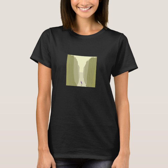 Navegación en una camiseta pacífica del mar (Anverso)
