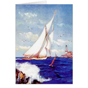 Navegación por el faro de Albert B. Marks