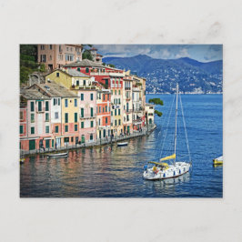 Navegación Portofino y la postal italiana de