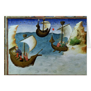 Navegadores que usan un astrolabio