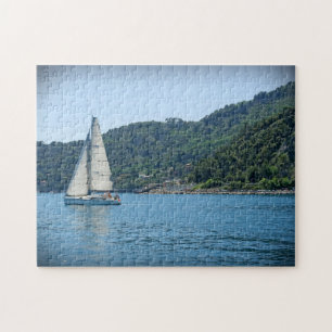 Navegando por la Riviera italiana - Puzzle Portofi